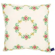 Vervaco 0153870 Cushion Garland Of Roses Embroidery Counted
