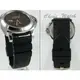 【錶帶家】『品質嚴選』進口 24mm 黑矽膠錶帶替代沛納海 PANERAI 及各品牌潛水 運動錶 五選一