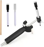 Car Wheel Eyebrow Scriber, Auto Body Line Marker Tool, Wheel Arch Parallel Scriber with Scale for Auto Sheet Metal Dent Repair (Black)