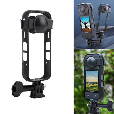 Protective Frame Lens Cap Adapter for Insta360 ONE X3 Sports Camera Accessories