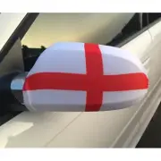 ENGLAND ST.GEORGE'S CROSS CAR MIRROR FLAG COVERS WORLD/EURO CUP