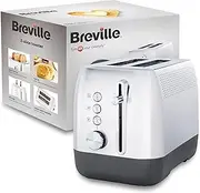 Breville Edge Deep Chassis 2-Slice Toaster | Toasts All the Way to the Top | Brushed Stainless Steel [VTT981]