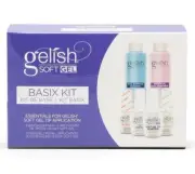 10PC Gelish Soft Gel Nail Tips Basix Starter Training Kit