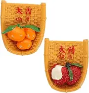 Alipis Decorative Refrigerator Magnets Retro Chinese Style Strong Adhesion for Home Office