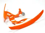 AutoTecknic Competition Shift Paddles (Volcano Orange) - Fits Nissan R35 GT-R (for: Nissan)