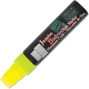UCHIDA UCH481S.F5 Bistro Jumbo Bulk Fluor Chalk Marker, Yellow