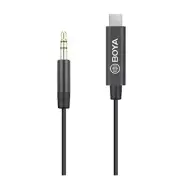 Boya BY-K1 3.5mm TRS to USB-C Audio Adaptor