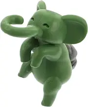 HAMPPLIES Cute Elephant Desk Decor Plant Propagation Holder for Indoor Plants Hydroponic Support for Succulents