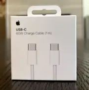 Apple 60W USB-C Charge Cable, 1m - Brand New! White OEM For Apple 15 + More NEW!