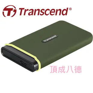 Transcend 創見 ESD380C 1TB 2TB USB3.2/Type C 雙介面外接SSD固態硬碟 380C