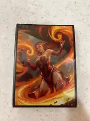 Magic the Gathering Fire Mage Keara Hayes 100 Fantasy North Matte