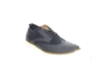 Joomra Mens Blue Wingtip Dress Shoes EUR 46