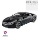 ❤️MOKO❤️熱銷模型車 BMW i8 Coupe 寶馬 油電車 聲光 回力車 1:22 合金模型 電動跑車