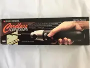 VTG Black & Decker Cordless Screwdriver 9018