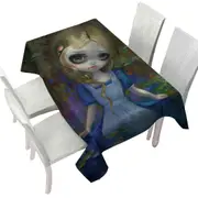 Art Painting Alice in Monet's Water Lilies Tablecloth