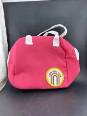 NEW Kids Zip Up Lunch Bag Purple Nice Wonder Kids Lunch Tote Pink