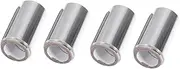 minkissy 4 Rolls Perm Tin Foil for Hair Coloring and Manicure Versatile Hair Styling Tool for Salons and DIY Use Essential Foil for Deep Conditioning and Highlights