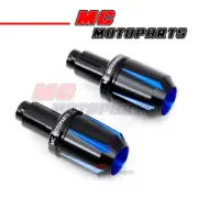 MC CNC Billet Handlebar Blue barends For Suzuki GSX-R 600 01 02 03 04 05