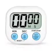 Kitchen Digital Timer with Magnetic Backing Loud Alarm for Cooking Classroom