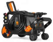 WEN PW2200 2200 PSI Electric Pressure Washer, 1.65 GPM w/Onboard Detergent Tank