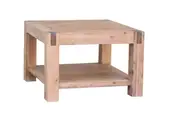 Nowra Solid Acacia Timber Oak Colour Square Shape Lamp Table