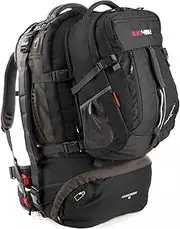 [BLACK WOLF] BlackWolf Cedar Breaks 55L Hiking Backpack + 25L Daypack - Black