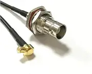 ROBAUN Wireless Modem Cable MCX Male Right Angle Switch BNC Female Pigtail Adapter RG316 RG174 RG178 15CM(RG174,50CM)