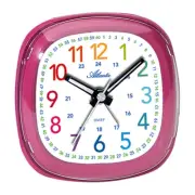 Atlanta Low Noise Kids' Alarm Clock Pink 1736/8