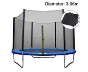 Trampoline Safety Net Replacement Net Ø 306Cm, Garden Trampoline Replacement Net Outdoor Trampoline Safety Net