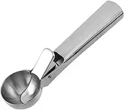 Ice Cream Spoon, Stainless Steel Spoon, Fruit Spoon, with Easy Trigger, Comfortable Handle, Used for Ice Cream, Frozen Yogurt, Cookie Dough, Sorbet