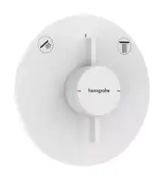 Hansgrohe mixer concealed 2 outlets 75418700 matt white