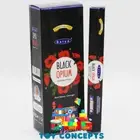 SATYA HEXA BLACK OPIUM INCENSE nag champa 60 or 120 sticks bulk pack fragrance