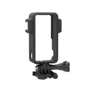 Black ABS Housing Frame Case Mount Adapter Bracket Camera Cage For DJI Action 2