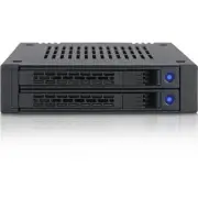 Icy Dock ExpressCage MB742SP-B Drive Enclosure for 3.5 - Serial ATA/600 Host In