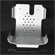 Chassis Protective Cover Motorcycle Skid Plate Engine Guard Fit for T100 T120 T 100 120 Black 2016-2019 2020 2021 Bonneville T120 Motorcycle Chassis Cover(Silver)