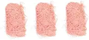 Minkissy 3 Packs Box Pleated Fillers Box Wrapping Tissue Paper Crinkle Cut Paper Decorative