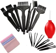 Small anti Static ESD Safe Cleaning Dust Brush Kit for Phone Computer Keyboard L