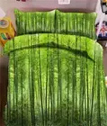 Elegant Bamboo 3D Printing Duvet Quilt Doona Covers Pillow Case Bedding Sets