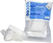 Trauma Dressing w/ Gauze Roll, Sterile, 5" x 9" by Dynarex Pack of 10 - MS45920