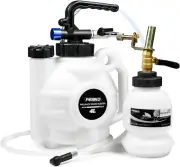 Kit de purga de frenos por vacío de 4 l, extractor de fluido neumático