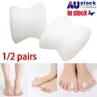 1/2pairs Separator Corrector Protector Pain Bunion Gel Straightener Toe Spreader