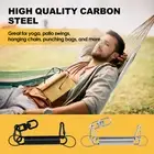 Hammock Hanging Spring Carbon Steel Porch Swing Spring Hanger Professional GoiZw