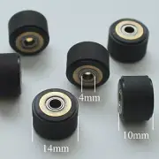 4x10x14mm Pinch Roller Wheel Press Wheels for Mimaki Cutting Plotter Machine