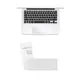 NEWVIA MACBOOK PRO矽膠鍵盤保護墊 13吋 白色+觸控面板保護膜 A1706