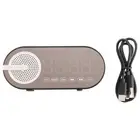 Portable Bluetooth Speaker with Digital Clock with Night Light Alarm1382