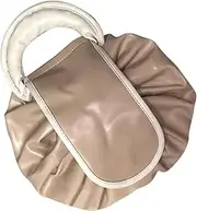 [Generic] Travel Cosmetic Organizer, Drawstring Cosmetic Bag Waterproof Toiletry Bag for Women | Travel Toiletry Bag, Portable Drawstring Toiletry Bag for Women, Girls Toiletry Organizer, Khaki, 説明を参照してください