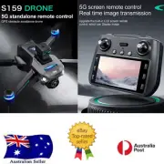 S159 Drone Screen Mem Card 5G Image Trans GPS 8K HD Camera Obstacle Avoid 5kmFPV