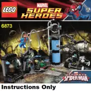 LEGO INSTRUCTIONS ONLY SPIDER-MAN'S DOC OCK LAB AMBUSH 6873 NEW book from set