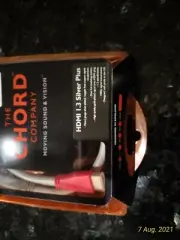 Chord Company Silver Plus HDMI 1.3 Interconnect Hifi Stereo Cable 10m