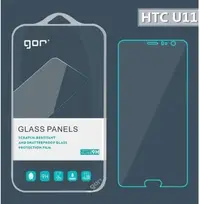 在飛比找Yahoo!奇摩拍賣優惠-GOR 果然 適用於 HTC U11 鋼化玻璃膜 HTC o